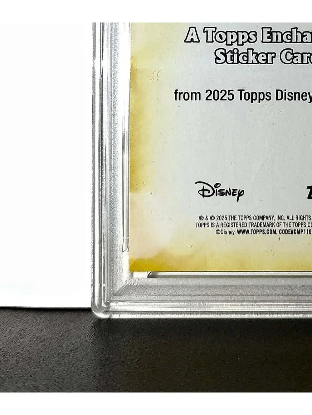 Pocahontas 2025 Topps Disney #ES-17 Enchanted Sticker Card Pocahontas PSA 9